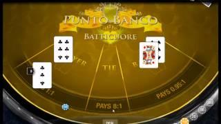 Playing Punto Banco Batticuore Privee at Ricco Casino