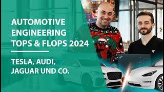 Automotive tops and flops 2024 - Tesla, Audi, Jaguar and Co.