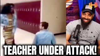 WATCH Black Student Pepper Spray Teacher For Taking Her Phone