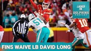 Miami Dolphins Waive LB David Long, What Does TE Jack Stoll Bring To TE Room & More?