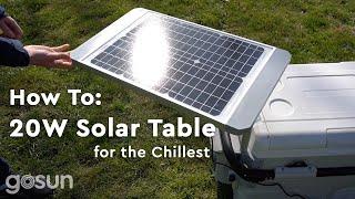 GoSun Chillest Solar Table | Solar Power Appliance