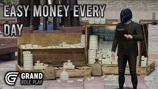 Best Ways to Make Money EASILY Everyday in Grand RP!!