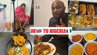 TRAVELLED FROM UK  TO NIGERIA| FOOD BUSINESS IN NIGERIA| ABACHA ENUGU RECIPE.