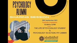 Psychology Alumni Sharing Session