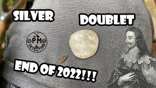 Last day out in 2022 - silver doublet and old stuff! | Metal detecting UK | Minelab Equinox 800