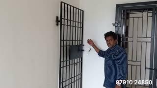 Safety Grill Gate | Main Door | Olympia Opaline Sequel | Navalur, OMR, Chennai.