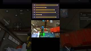 Best Sensitivity ️ #freefire #best #settings #shorts #ac80