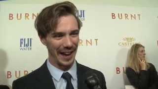 Burnt: Sam Keeley "David" New York Red Carpet Movie Premiere Interview | ScreenSlam