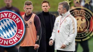 Bayern-Beben um Nagelsmann: Joshua Kimmich und Hansi Flick sprechen auf der DFB-PK