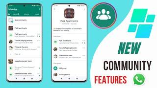 WhatsApp Community New Features How To Use On WhatsApp Community Update