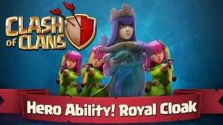 Clash of clans - Archer Queen new ability ( Over Powered ?!?)