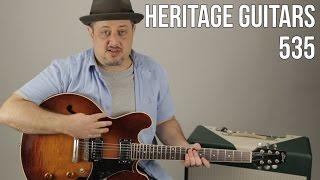 Guitar Demo - Hollowbody - Heritage Guitars - H535, Original Gibson Factory