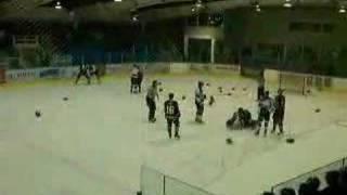 Neepawa vs Swan Valley line brawl