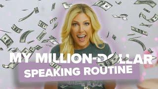 My Million Dollar Speech Secrets Revealed!