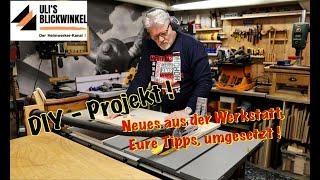 Werkstatt - Umbau " Teil 2 " . Eure Tipps umgesetzt ! DIY - Projekt