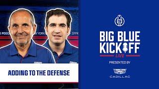 Adding to the Defense | Big Blue Kickoff Live | New York Giants