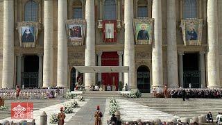 Highlights, Holy Mass with Canonization, October 20, 2024 Pope Francis