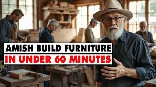 How the Amish Build Their Own Furniture in Less Than 60 Minutes