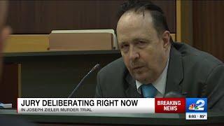 Jury deliberates following third day of Joseph Zieler double murder trial