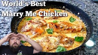 Easy Marry Me Chicken Recipe! Worlds Best | MUST TRY!