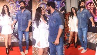 Vicky Kaushal & Katrina Kaif attend Special Screening of #rockyaurranikipremkahani At Juhu PVR 