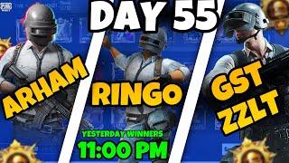 11:00 PM UC ROOM PUBGMOBILE  LIVE 55