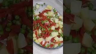 Russian Salad  Recipe | URDU/HINDI | Kitchen With Ami