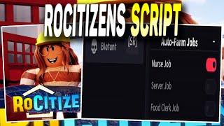 RoCitizens Script – (Autofarm jobs, Teleports)