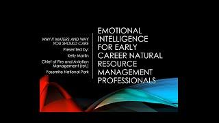 Emotional Intelligence for Early Career Natural Resource Management Professionals