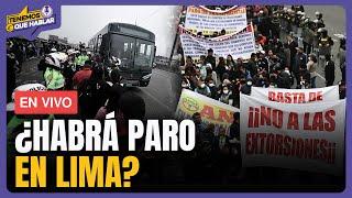  LO ÚLTIMO sobre el PARO de TRANSPORTISTAS del 10 de octubre | Tenemos que hablar