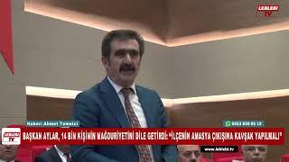 BAŞKAN AYLAR, 14 BİN KİŞİNİN MAĞDURİYETİNİ DİLE GETİRDİ: “İLÇENİN AMASYA ÇIKIŞINA KAVŞAK YAPILMALI”