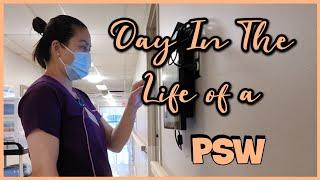 DAY IN THE LIFE OF A PSW | PSW IN CANADA | marjvelasco