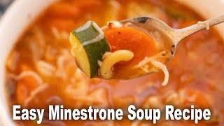 The Best Minestrone Soup | The Carefree Kitchen