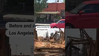 A before-and-after look at LA #fire damage