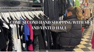 TIPS FOR SHOPPING SECOND HAND ON VINTED | vinted and charity shop haul + come shop with me