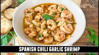 Spanish Chili Garlic Shrimp | CLASSIC Gambas al Pil Pil Recipe