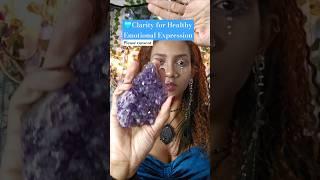 Amethyst abd reiki for Clairity. Full video is available on the channel! #reiki #short #asmrreiki