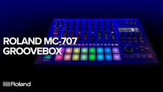 Roland MC-707 GROOVEBOX for Live Electronic Music Producers and Production