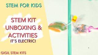 "It's Electric!" STEM Kit Unboxing and Activities | Engineering for Kids | STEM for Kids