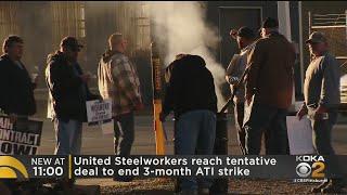 United Steelworkers Reach Tentative Deal With ATI To End Strike