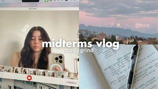 UCLA MIDTERMS STUDY VLOG  exam prep, late nights, campus life, dance comp, study tips, productive