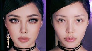 Brown cut crease Makeup 브라운 컷 크리즈 메이크업