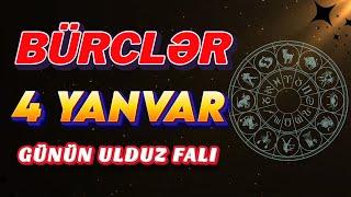 Bürclər 4 Yanvar 2025 (Günün Ulduz Falı) BÜRC TV