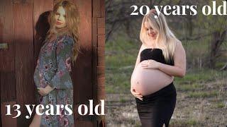 being pregnant at 13 vs being pregnant at 20