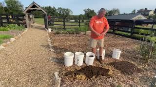 How To Create And Set Up A Raised Row Garden In The Fall