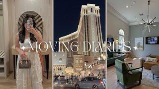 moving diaries | leaving california + touring homes in las vegas [EP. 1]