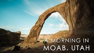 A morning in Moab, Utah: photographing Corona Arch