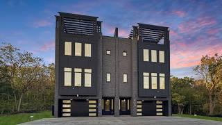 Inside a $1.15M Nashville Luxury Townhouse with Rooftop Deck and Downtown Views