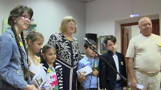 Посадская Лира -2019. Елена Егорова поощряет юных авторов и Валерия Фёдорова