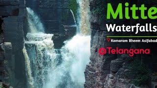 Mitte Waterfalls BestTourist Place In Asifabad District | Sapthagundala | Bobby Kanna